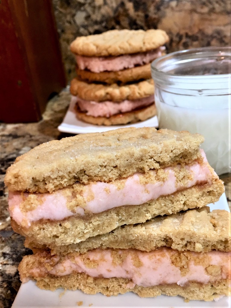 Jamming Peanut Butter Sandwich Cookies