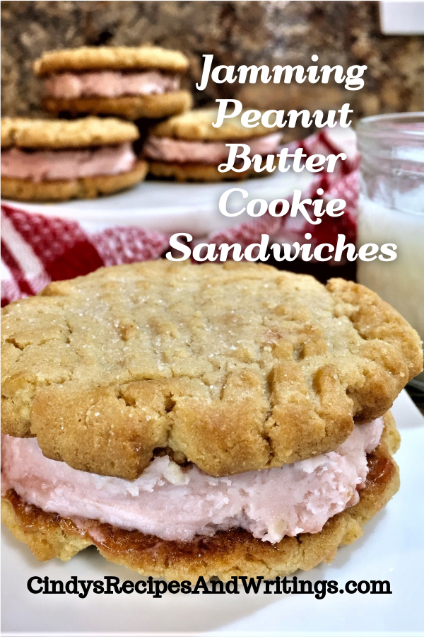 Jamming Peanut Butter Sandwich Cookies
