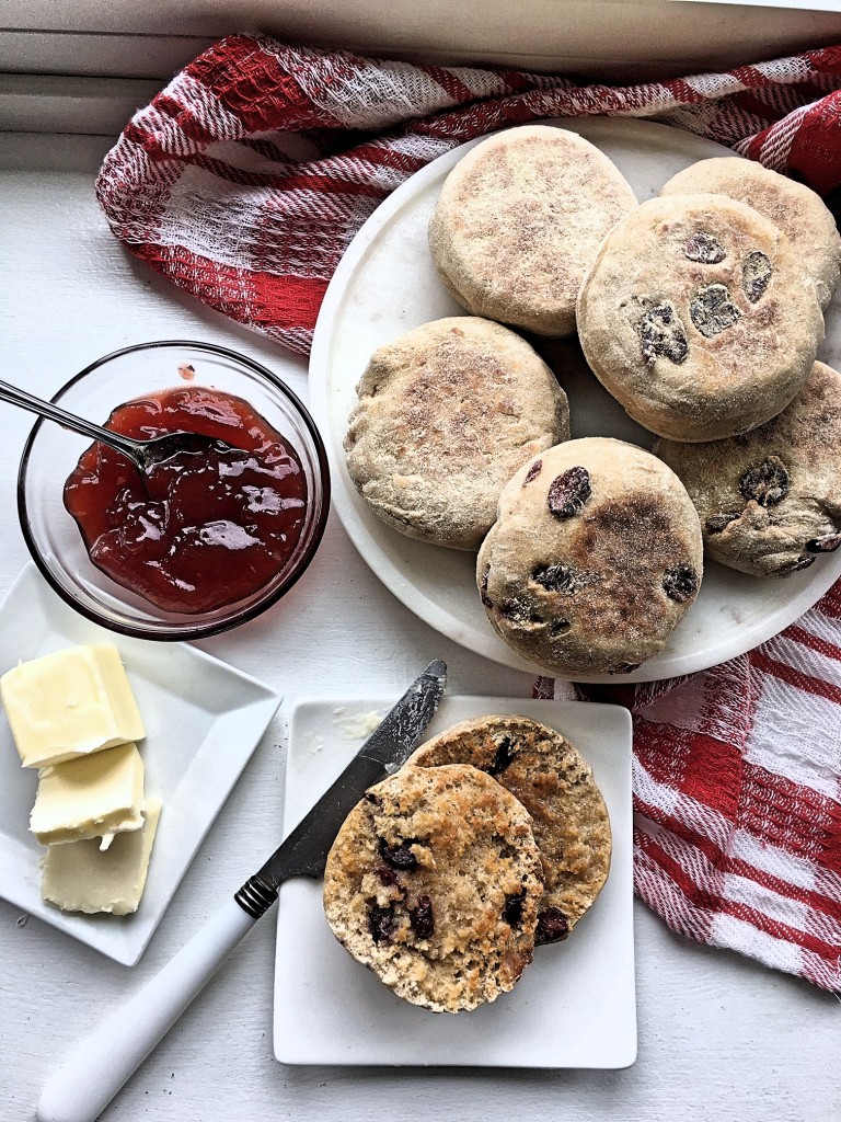 Cranberry English Muffins