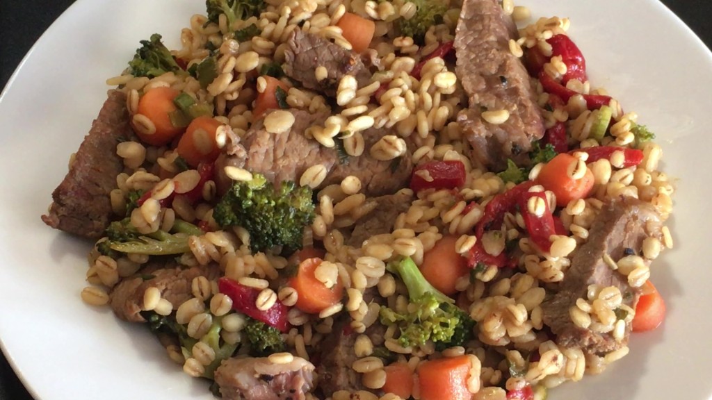 Beef Barley Skillet Dinner