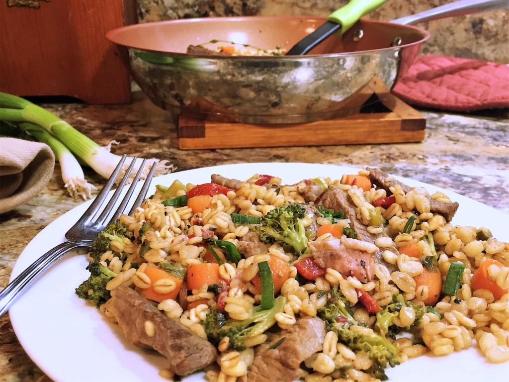 Beef Barley Skillet Dinner 