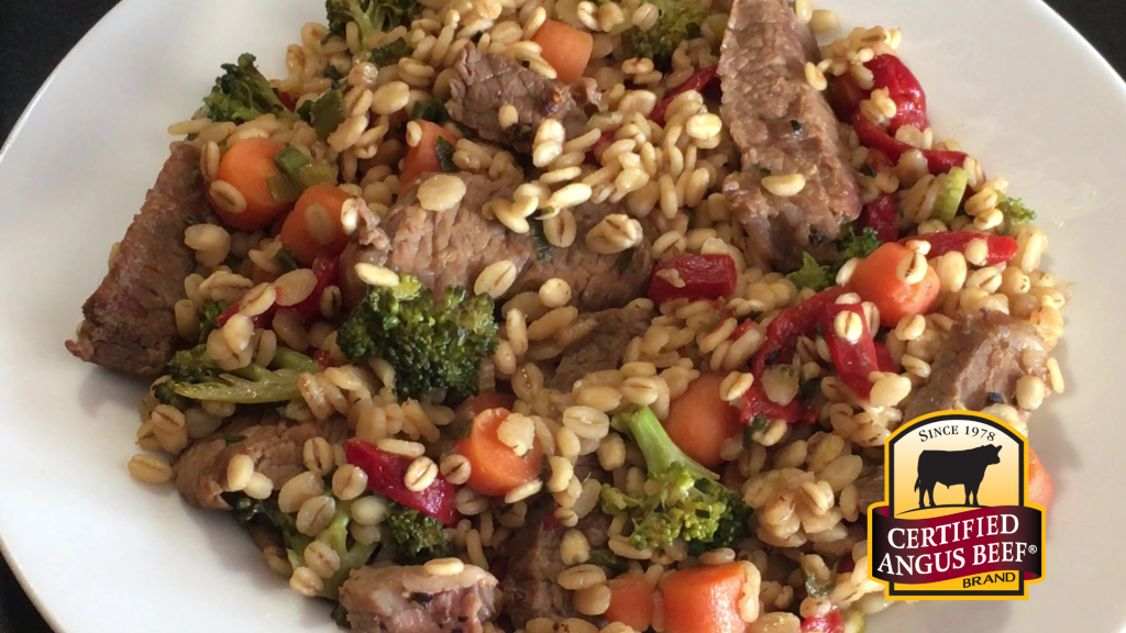 Beef Barley Skillet Dinner