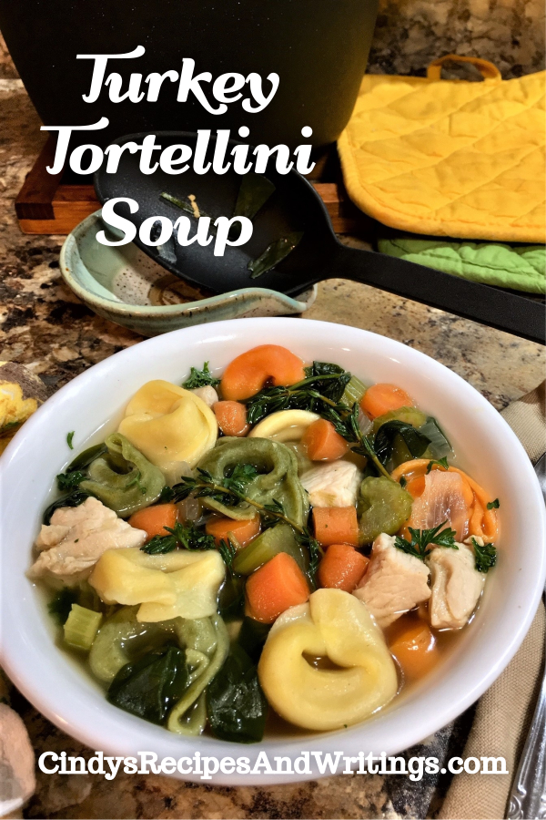 Turkey Tortellini Soup