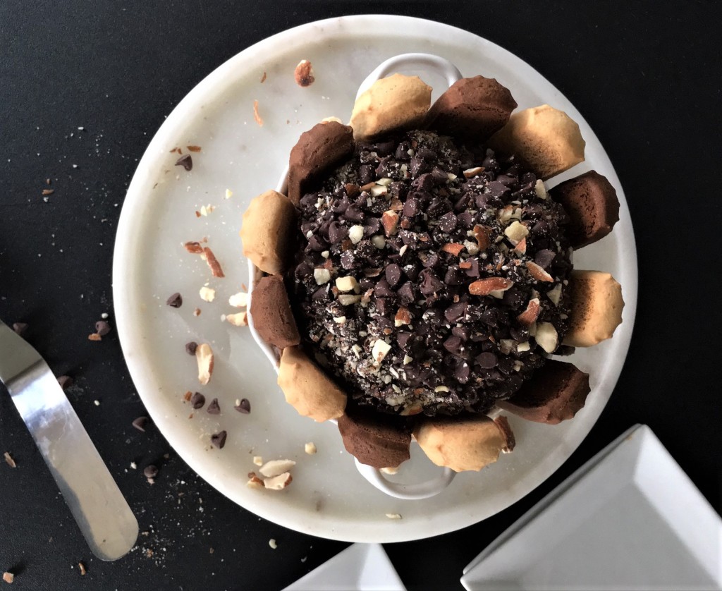 Chocolate Almond Cheese Ball