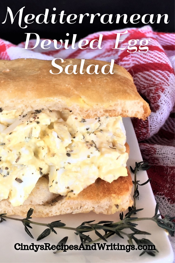 Mediterranean Deviled Egg Salad