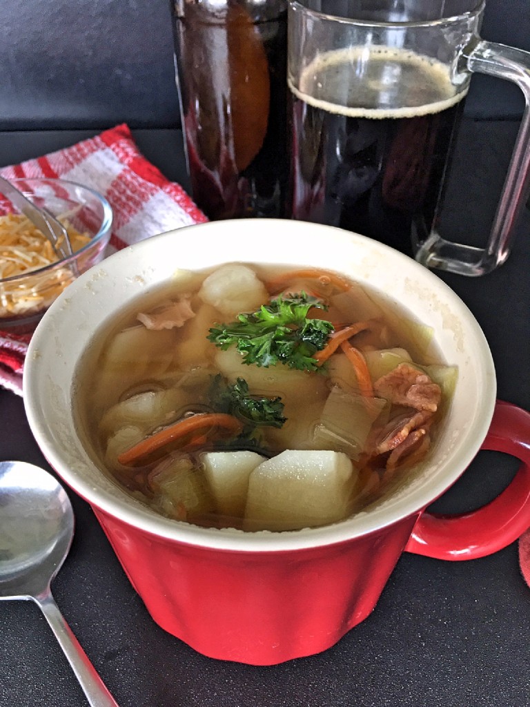 Boozy Potato Soup