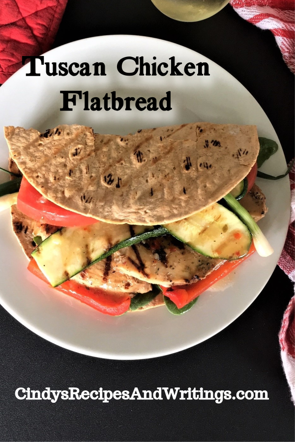 Tuscan Chicken Flatbread