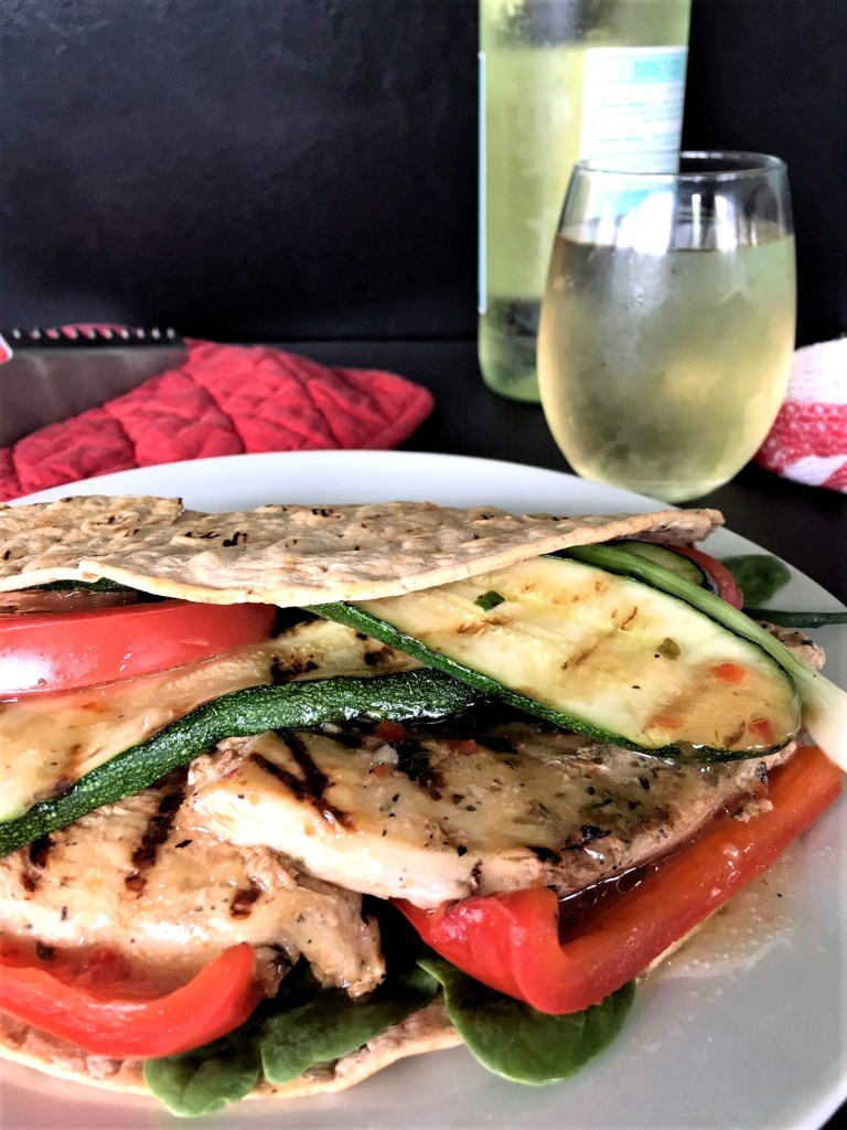 Tuscan Chicken Flatbread