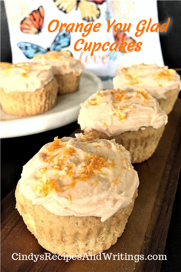 Orange Yu Glad Cupcakes