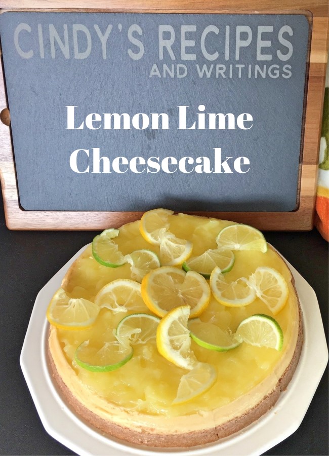 Lemon Lime Cheesecake