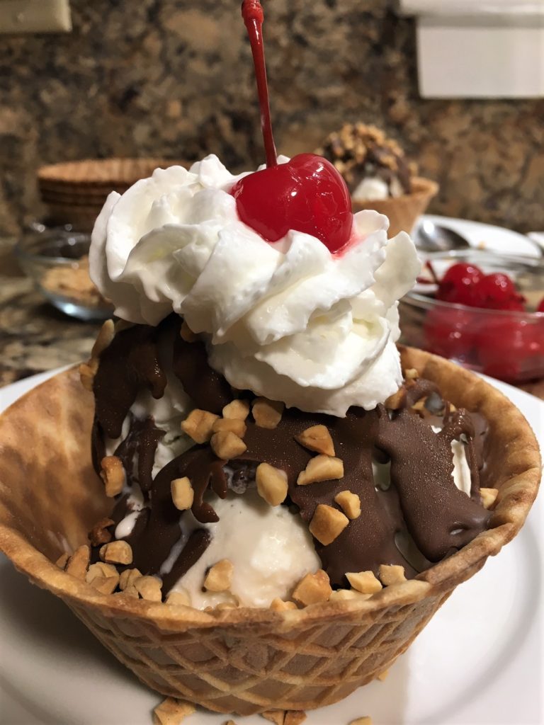 Nutty Buddy Sundae