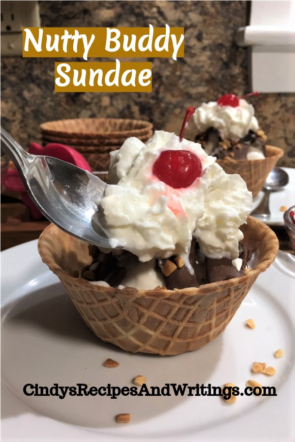 Nutty Buddy Sundae