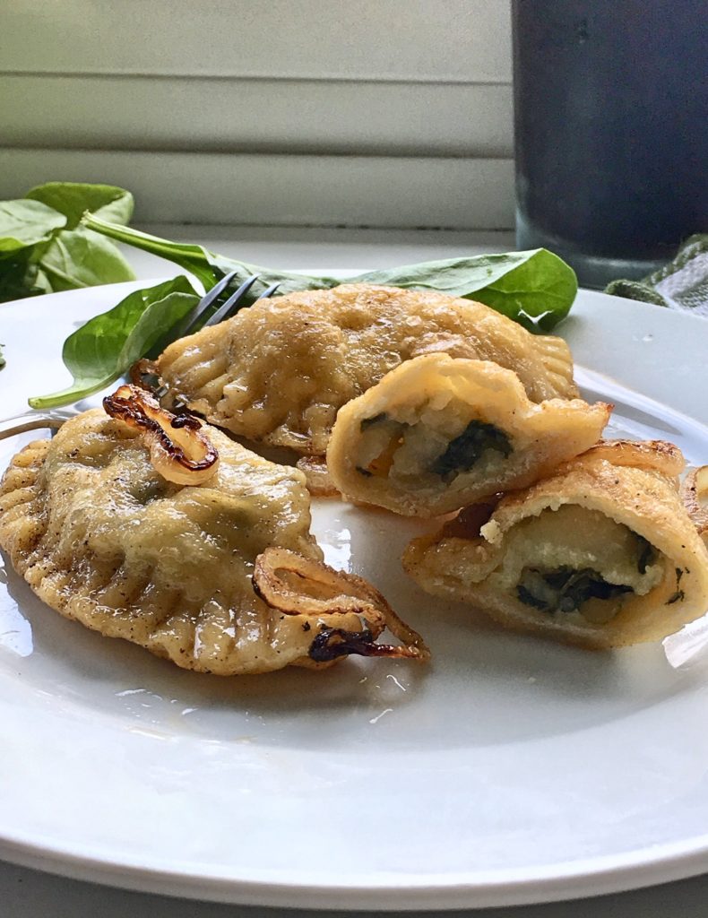 Spinach Ricotta Pierogies 