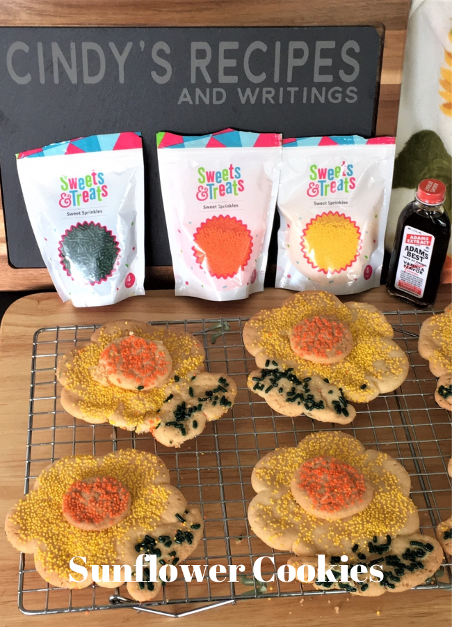 Sunflower Cookies
