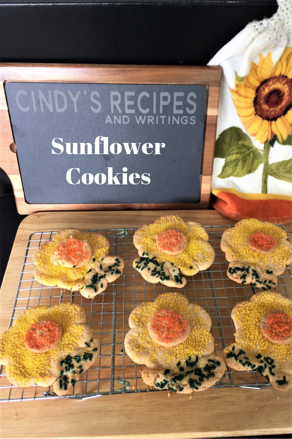 Sunflower Cookies