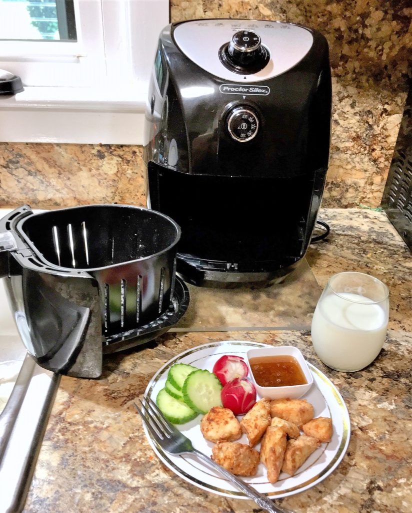 air fryer with basket