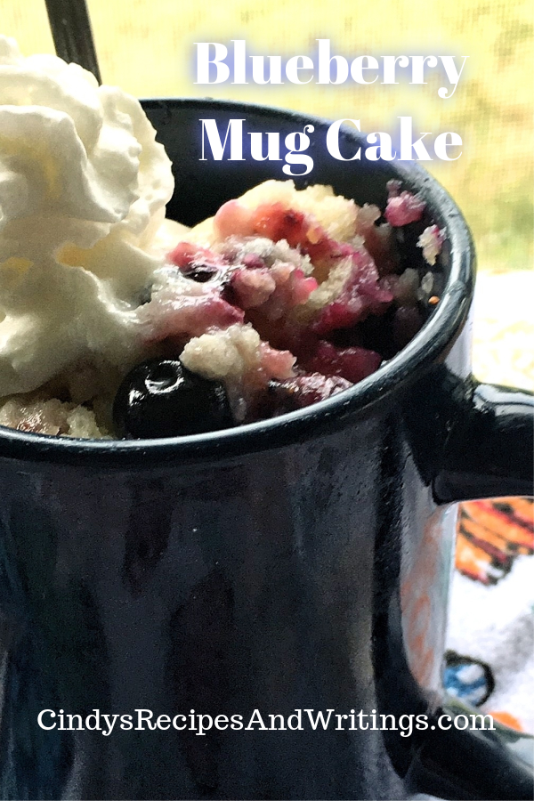 Blueberry Mug Cake