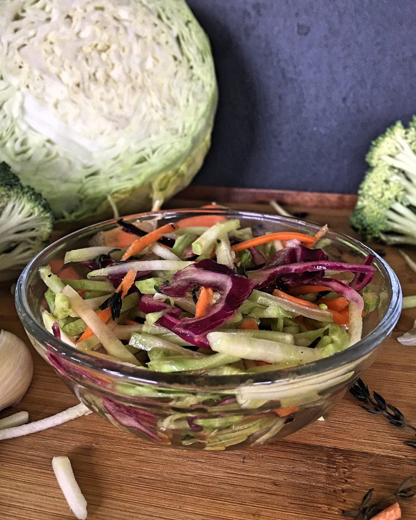 Garlic Broccoli Slaw