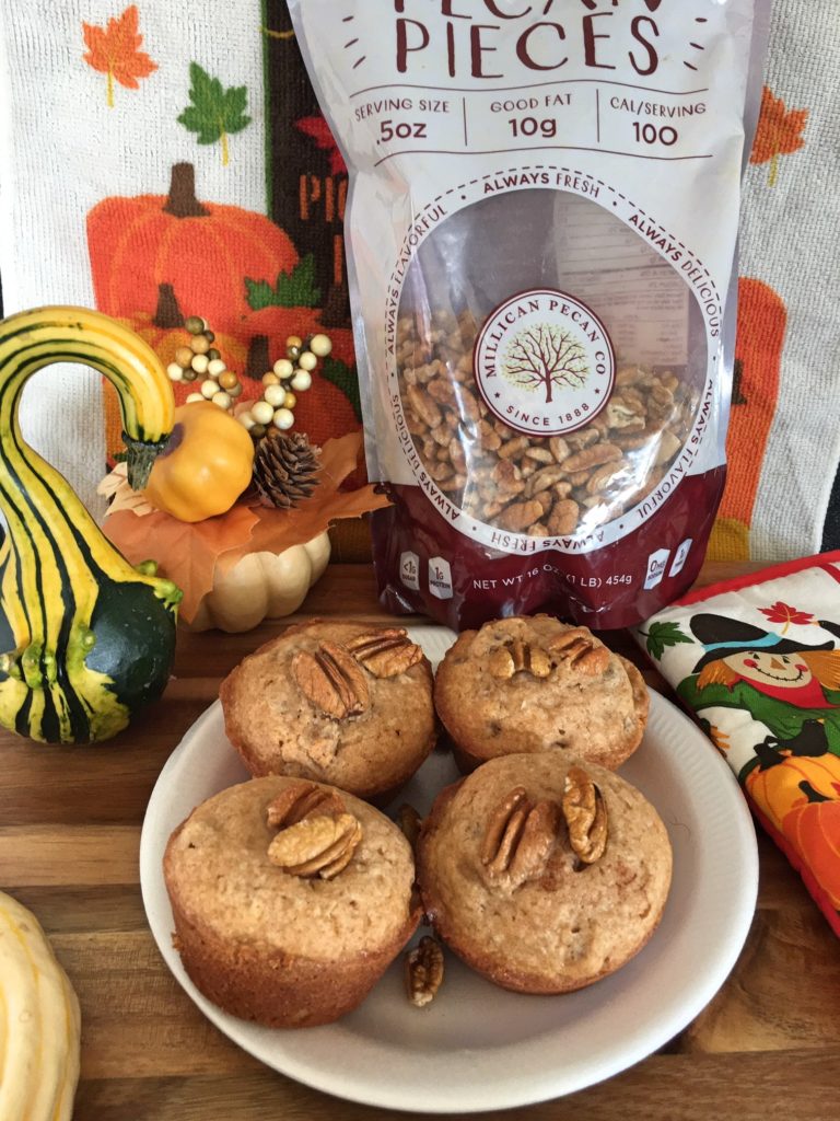 Cinnamon Pecan Muffins