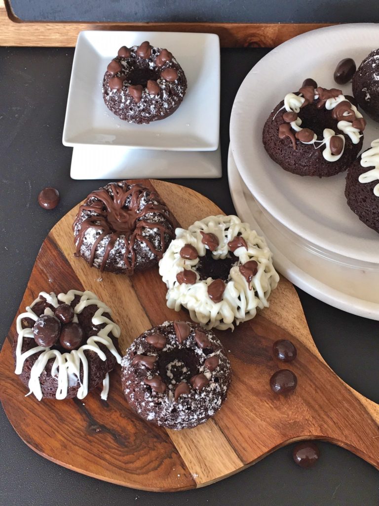 Mini Mocha Bundt Cakes