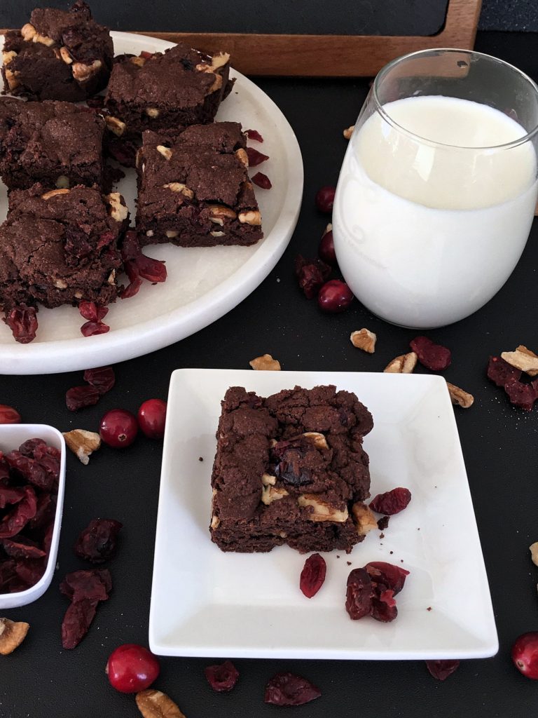 Cranberry Chocolate Pecan Brownies