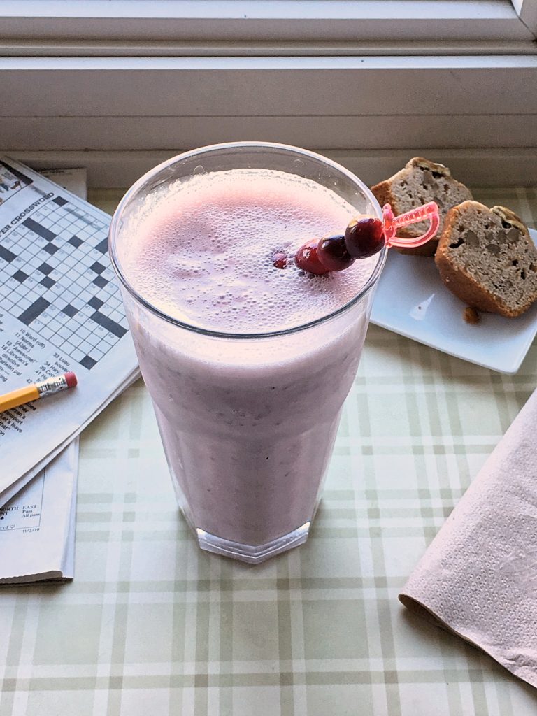 Cranberry Breakfast Smoothie 