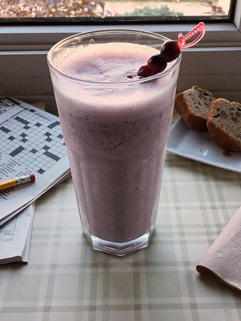 Cranberry Breakfast Smoothie 