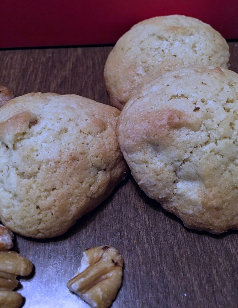 Pecan Whiskey Cookies