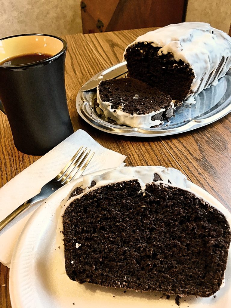 Mint Chocolate Quick Bread