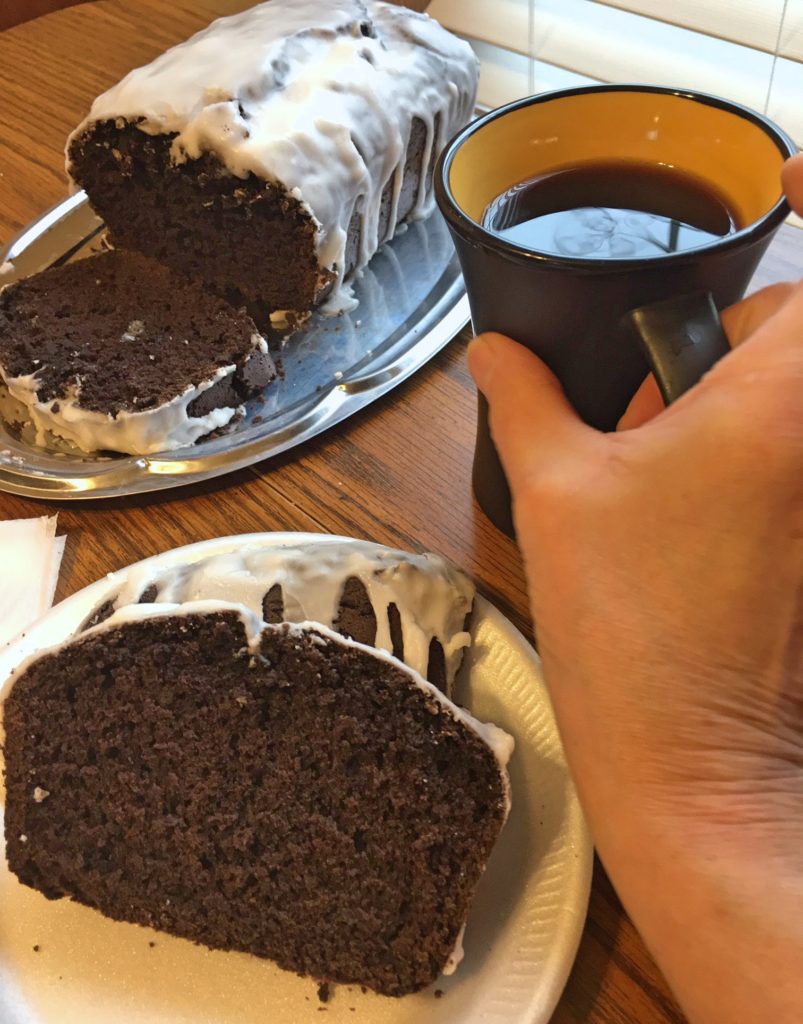 Mint Chocolate Quick Bread