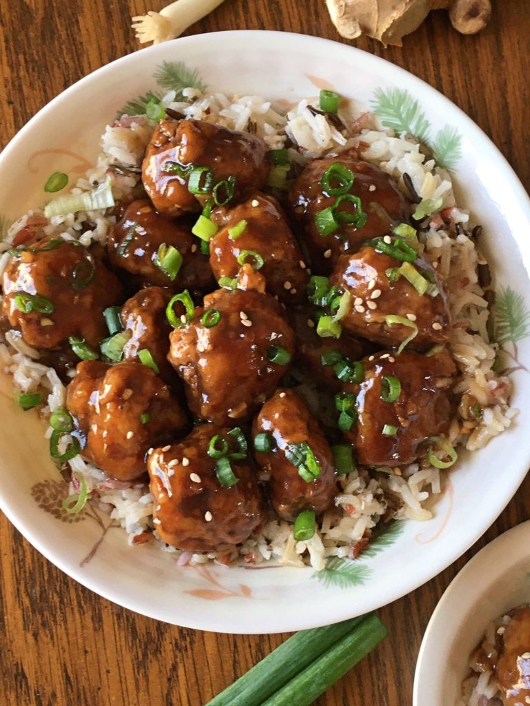 Chicken Teriyaki Meatballs