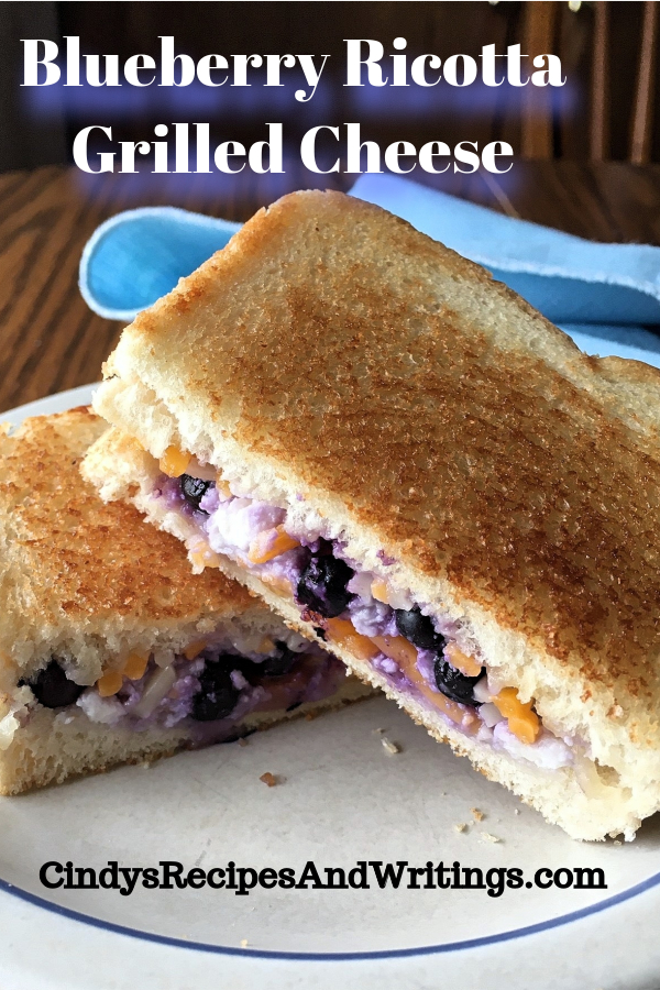 Blueberry Ricotta Grilled Cheese