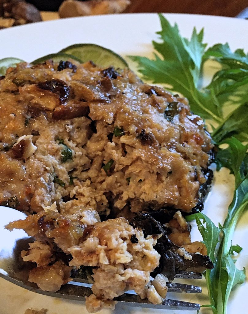 Chicken Mushroom Stuffed Portabellas