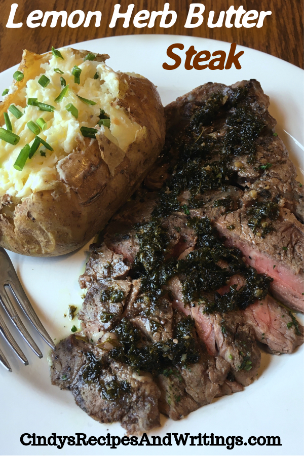 Lemon Herb Butter Steak