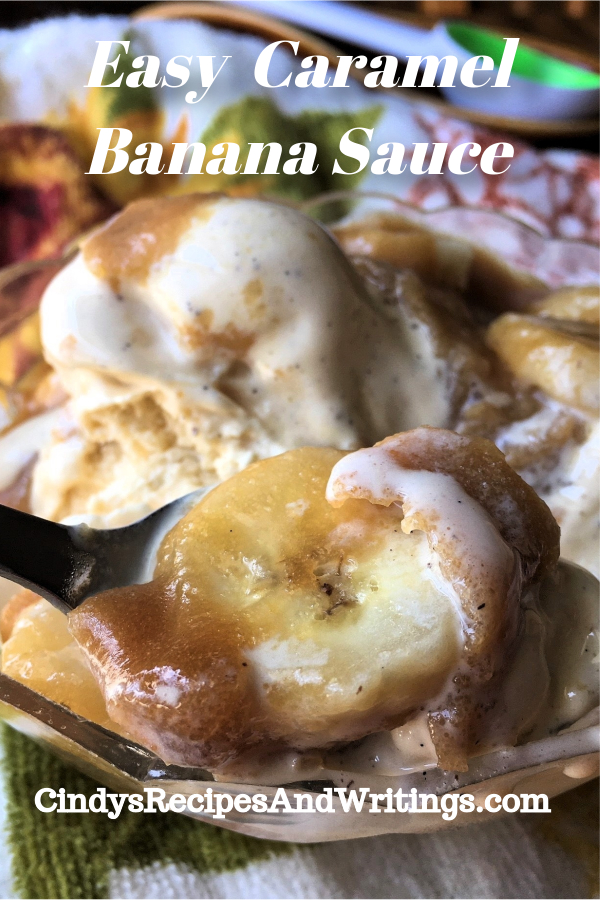 Easy Caramel Banana Sauce