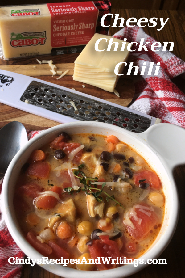 Cheesy Chicken Chili