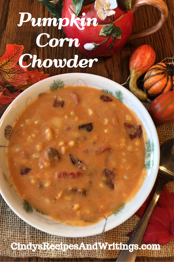 Pumpkin Corn Chowder