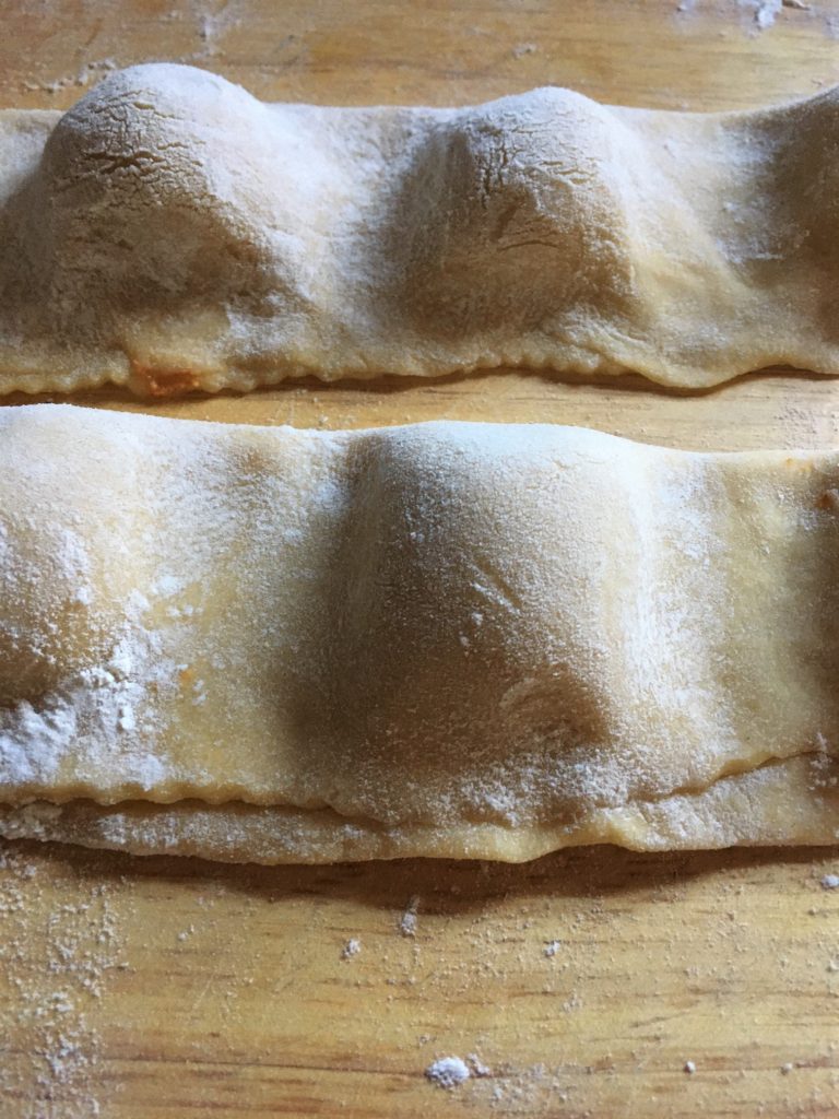 Pumpkin Ravioli sheets