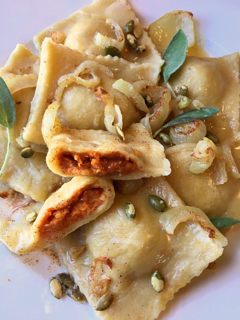 Pumpkin Ravioli