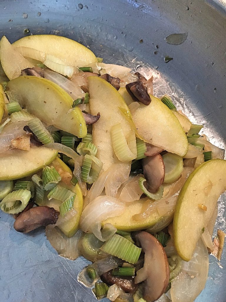 Steelhead trout vegetables