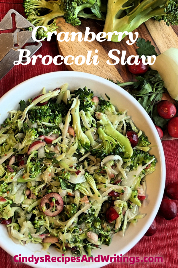 Cranberry Broccoli Slaw