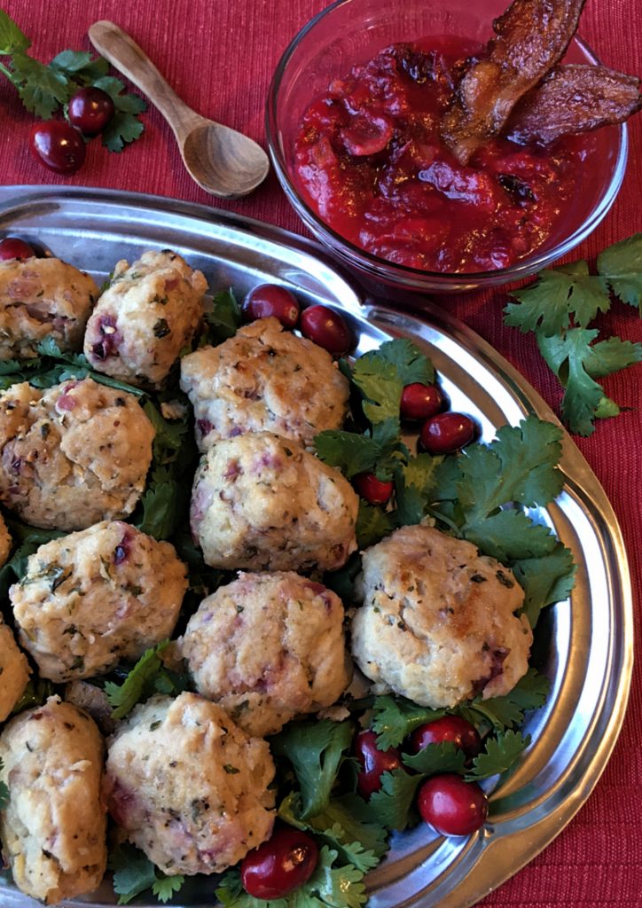 Cranberry Chicken Meatballs