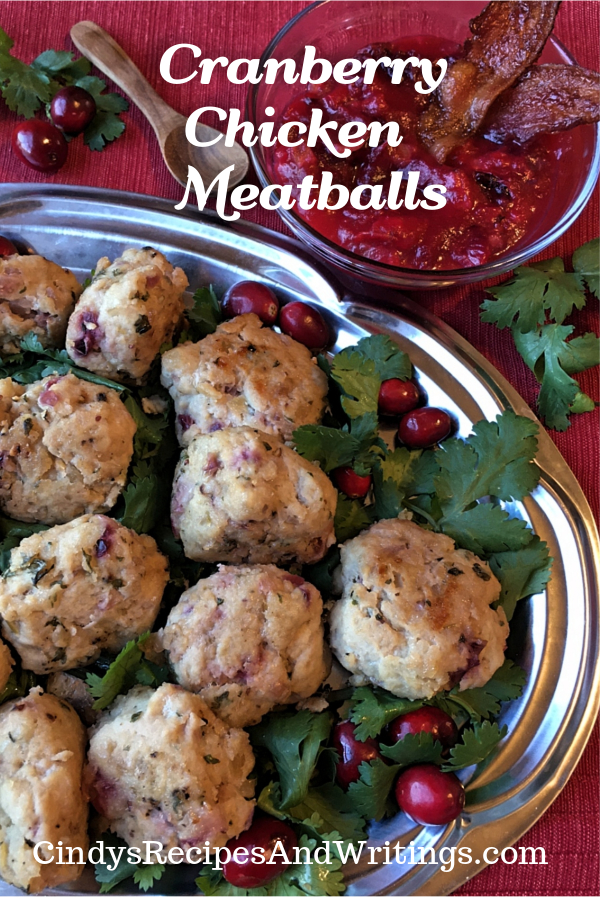 Cranberry Chicken Meatballs