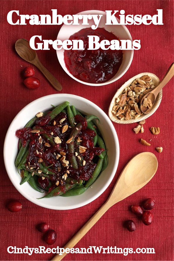 Cranberry Kissed Green Beans