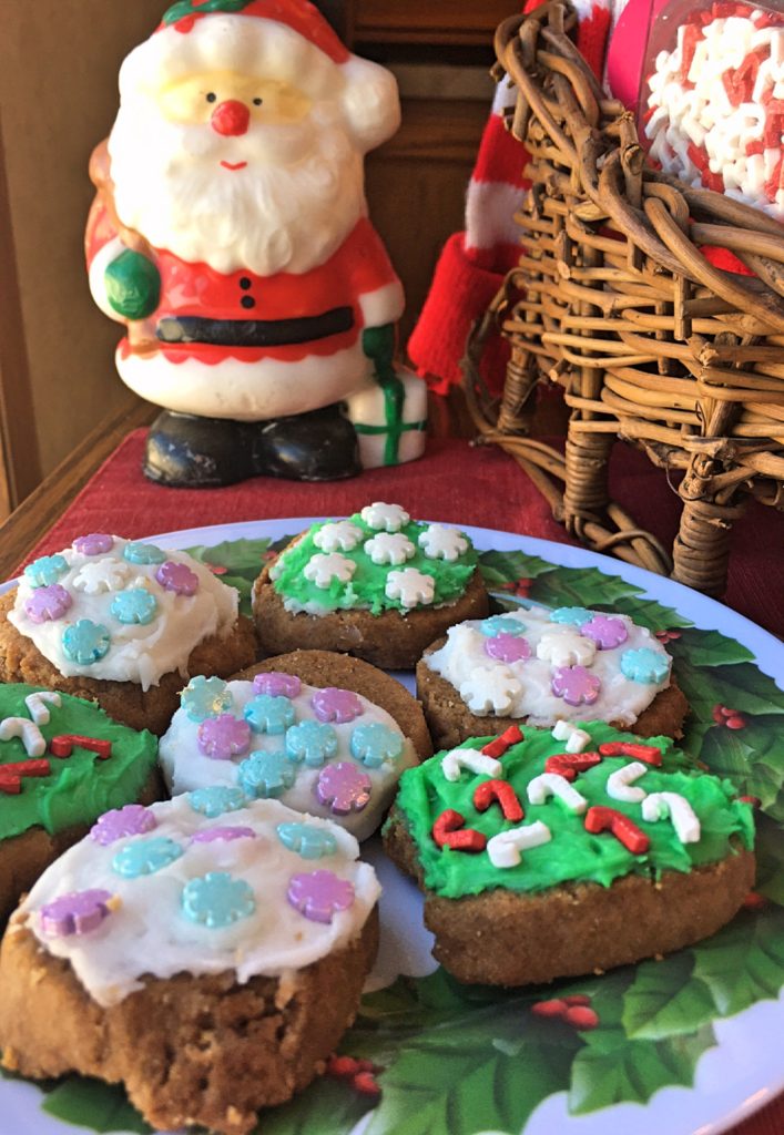 Frosty Ginger Cookies