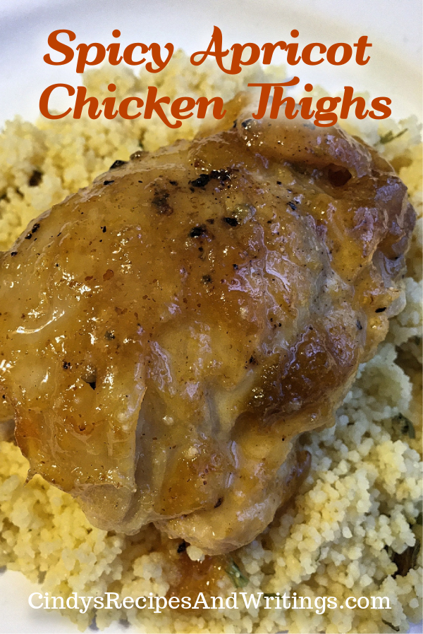 Spicy Apricot Chicken Thighs