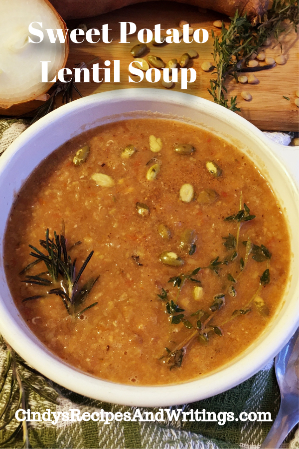 Sweet Potato Lentil Soup