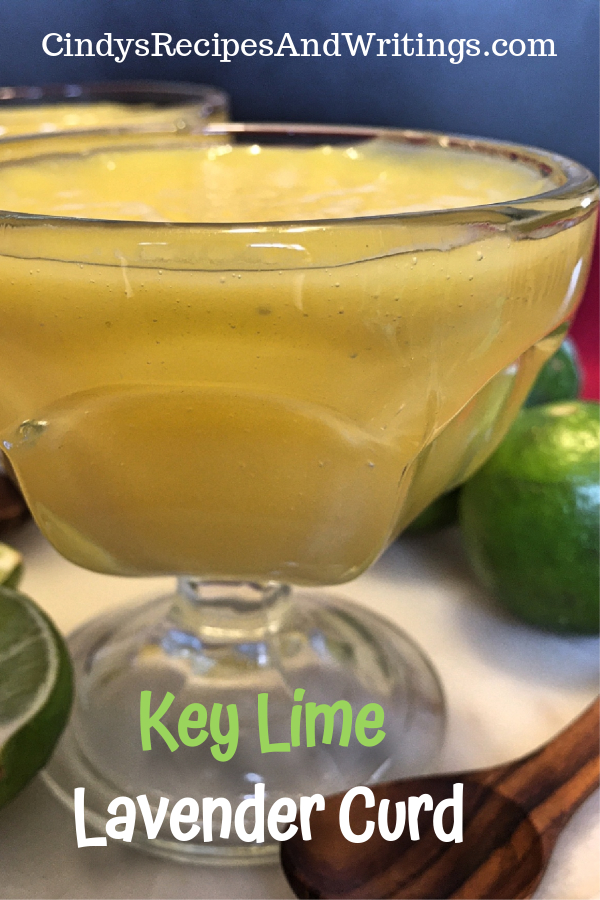 Key Lime Lavender Curd