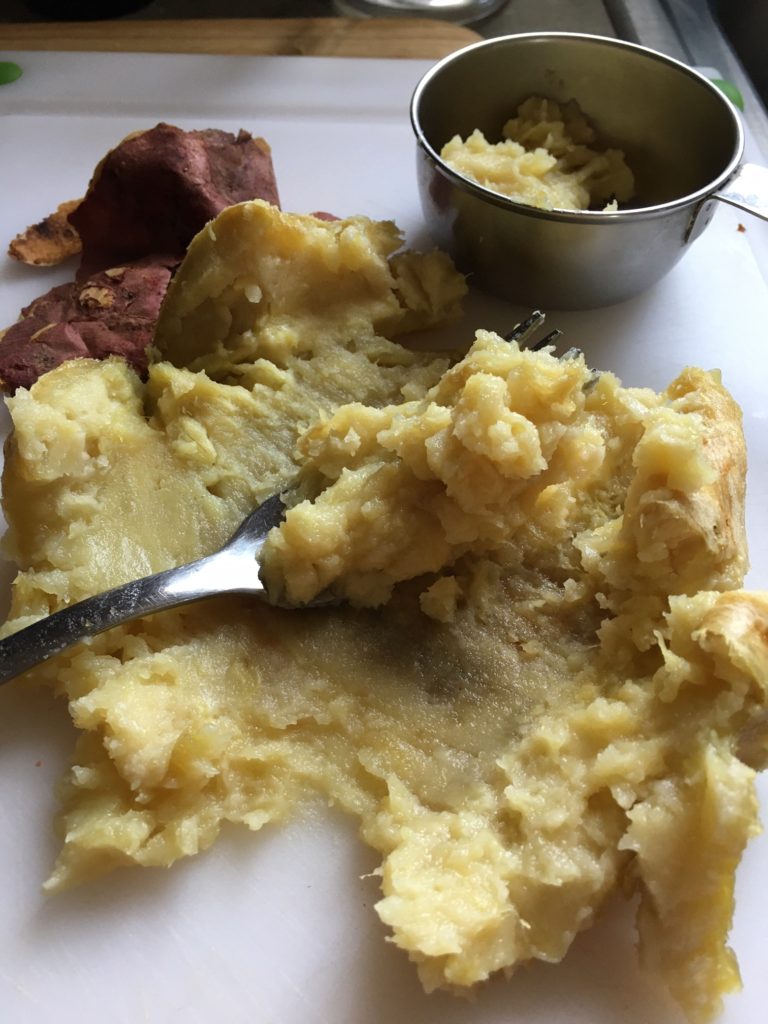 sweet potato mashed