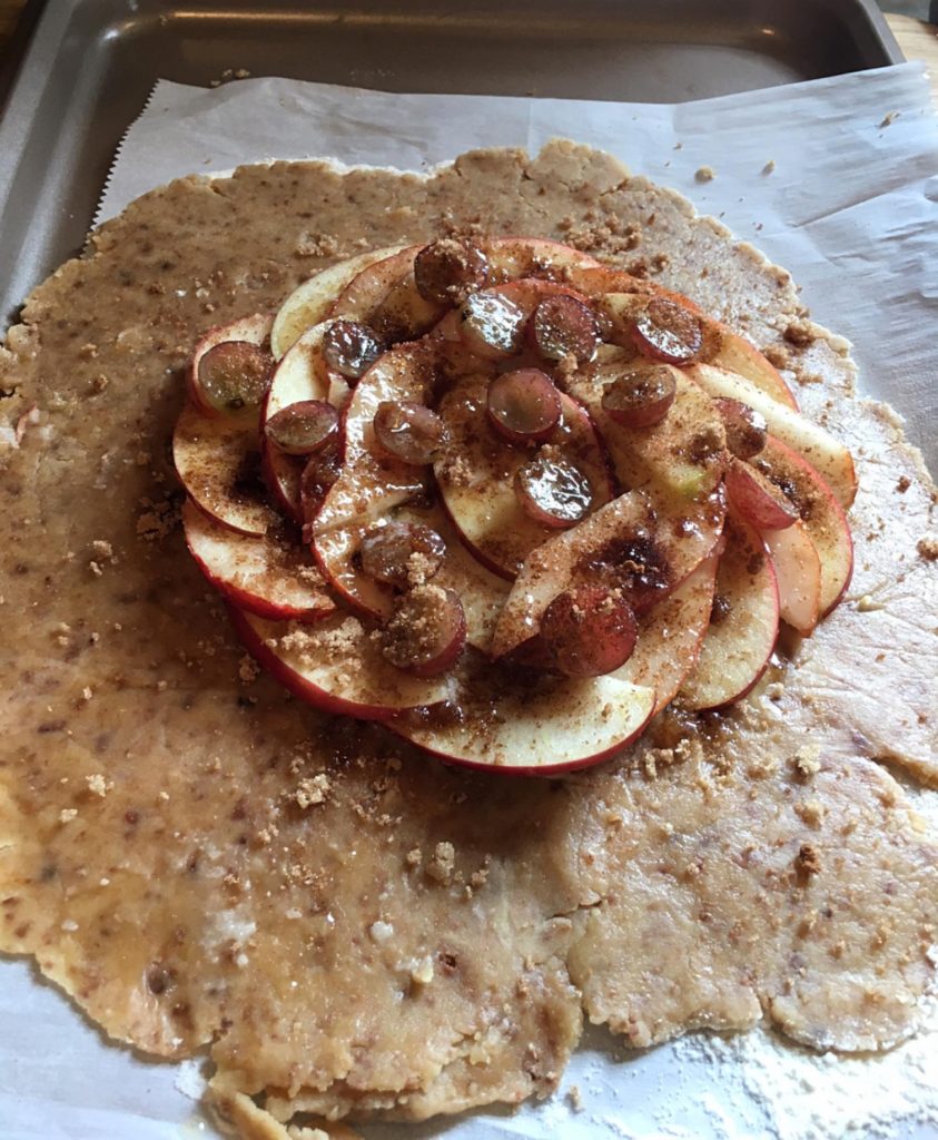 fall fruit galette